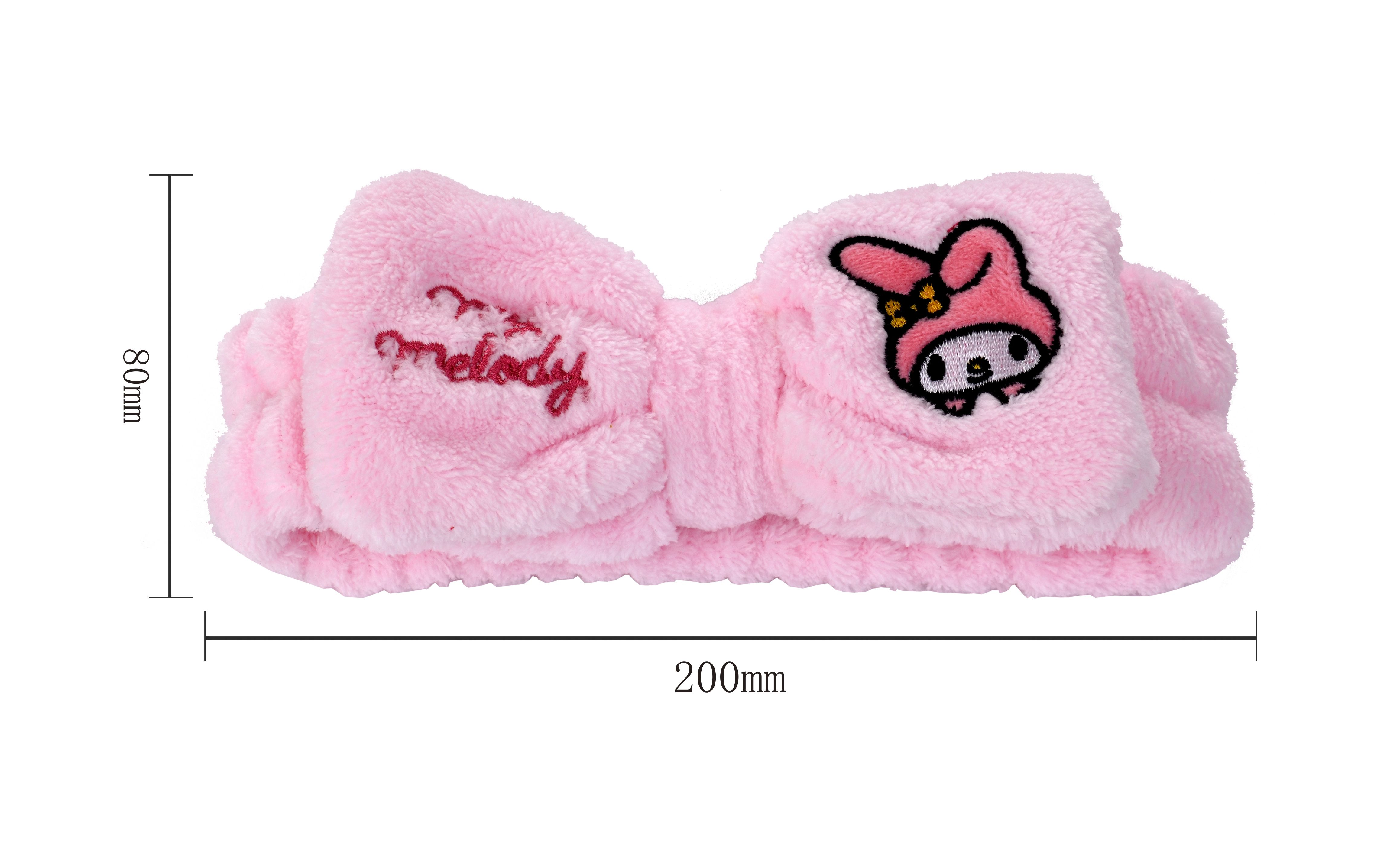 „My Melody“ galvos juosta su kaspinu plaukams Plaukų aksesuarai