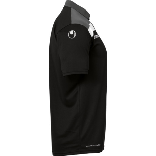  Offense 23 Poloshirt Negro/Antracita/Blanco Uhlsport