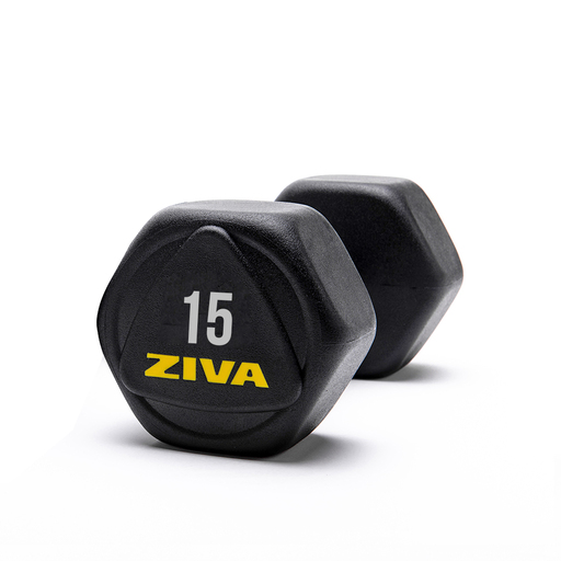 Ziva Performance RPU sekskantet håndvægtpar