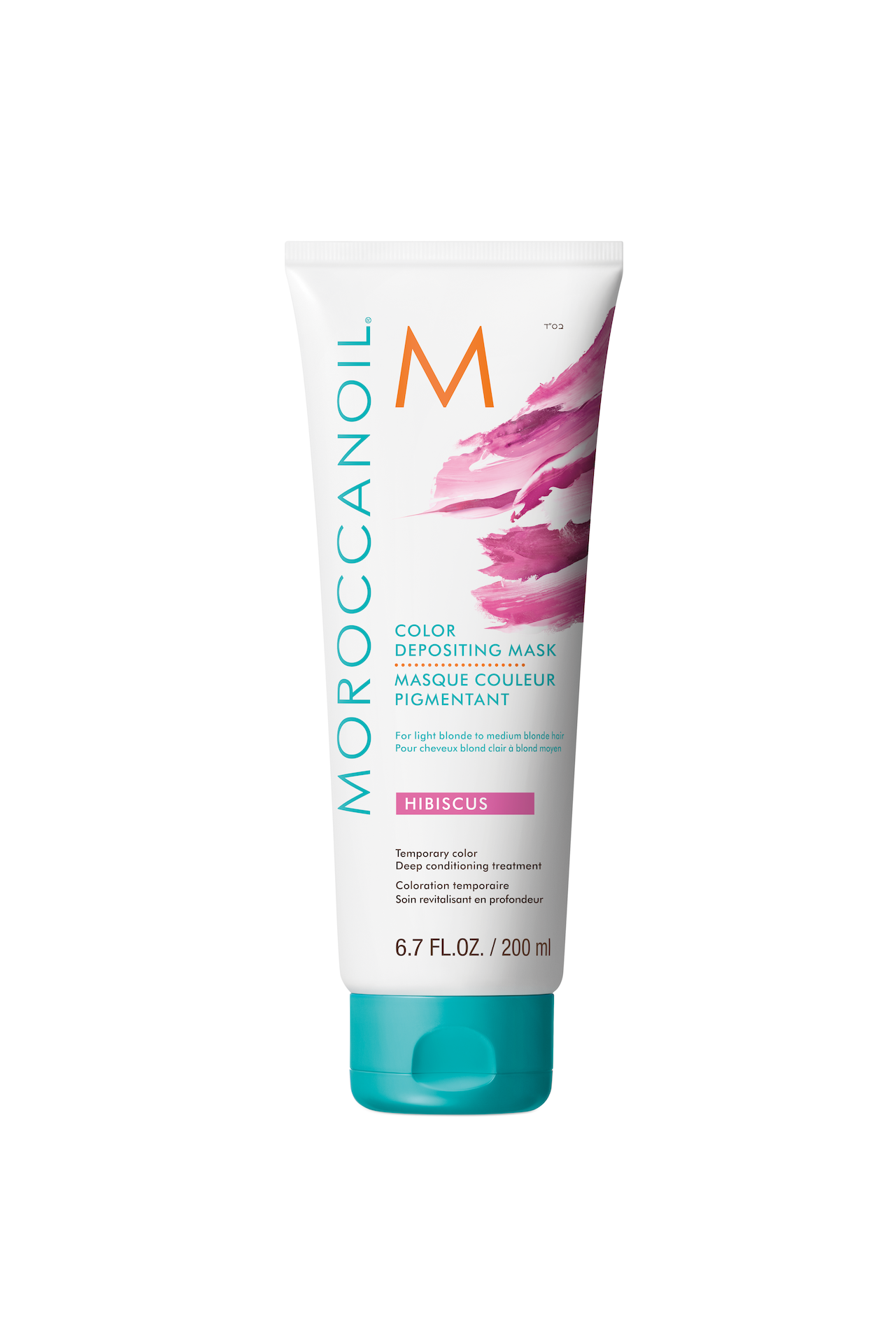 Mască depunătoare de culoare Hibiscus 200 ml - Moroccanoil