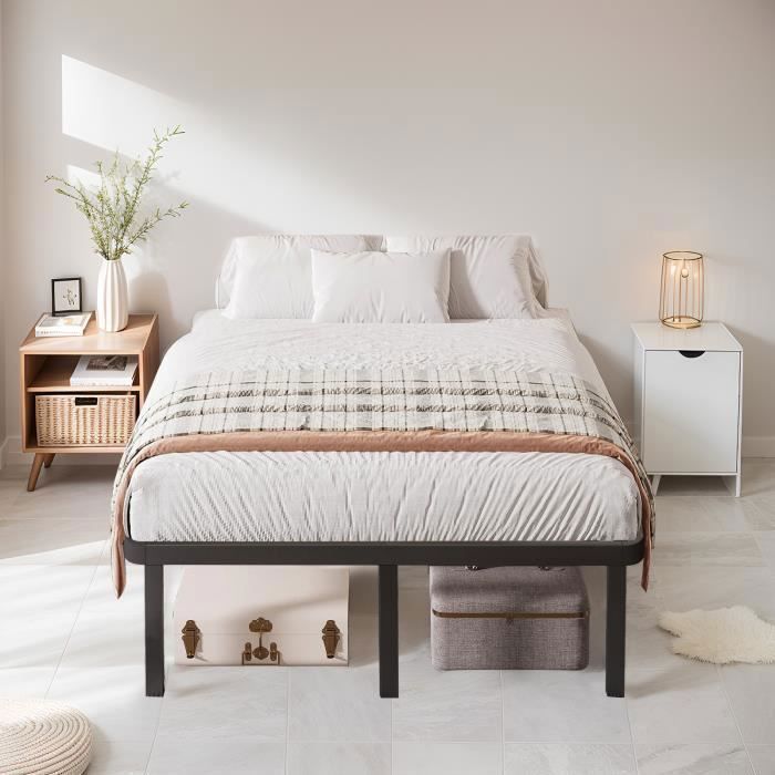 Conjunto de colchón y base de cama de 160x200cm - Frixovel Cama de 160x200 con base y colchón - Colchón de 160x200x16 - Base de cama de 160x200