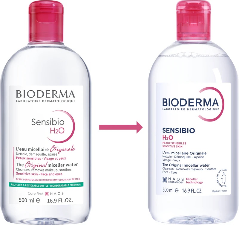 „Bioderma Sensibio H2O“ micelinis vanduo jautriai odai