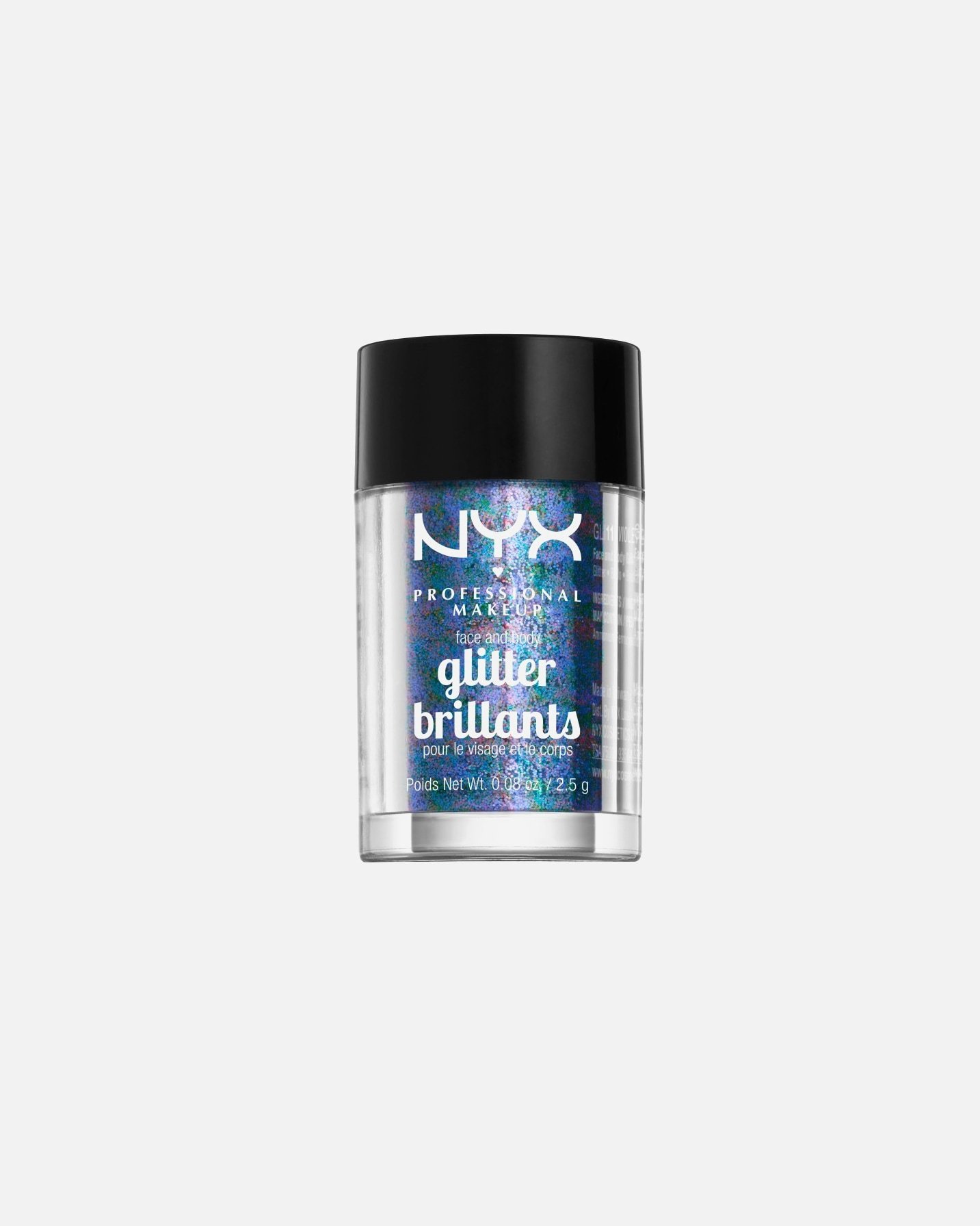 NYX Professional Makeup akių šešėliai „Pride Glitter Brilliants“ – 2,5 g
