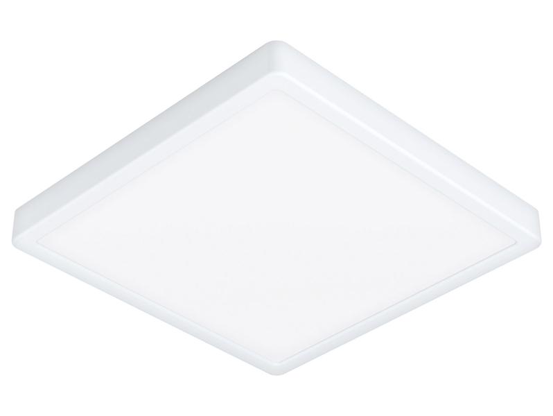 Plafon Fueva LED stalowy biały