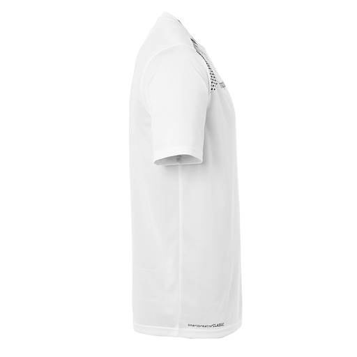 Goal Polyester Training T-shirt Blanco/negro Uhlsport