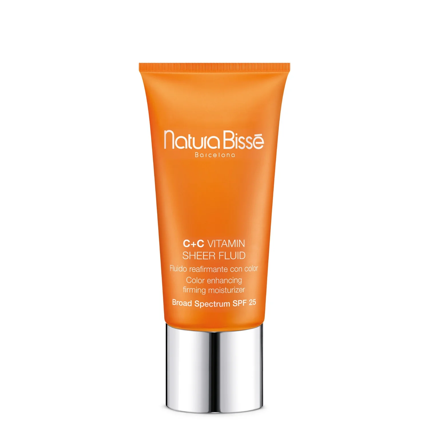 C+C Vitamin Sheer Fluid SPF25 - Crema viso colorata idratante, Crema viso giorno antirughe, Crema viso colorata antirughe, Perfezione della Pelle