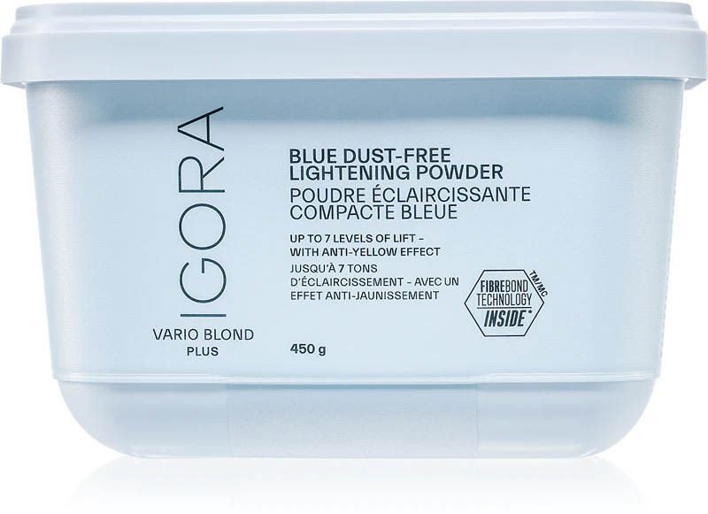 Schwarzkopf Professional IGORA Vario Blond Blue Pó descolorante sem pó para cabelos loiros