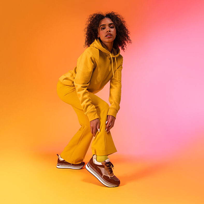 Korgar / sneakers Femme Marron