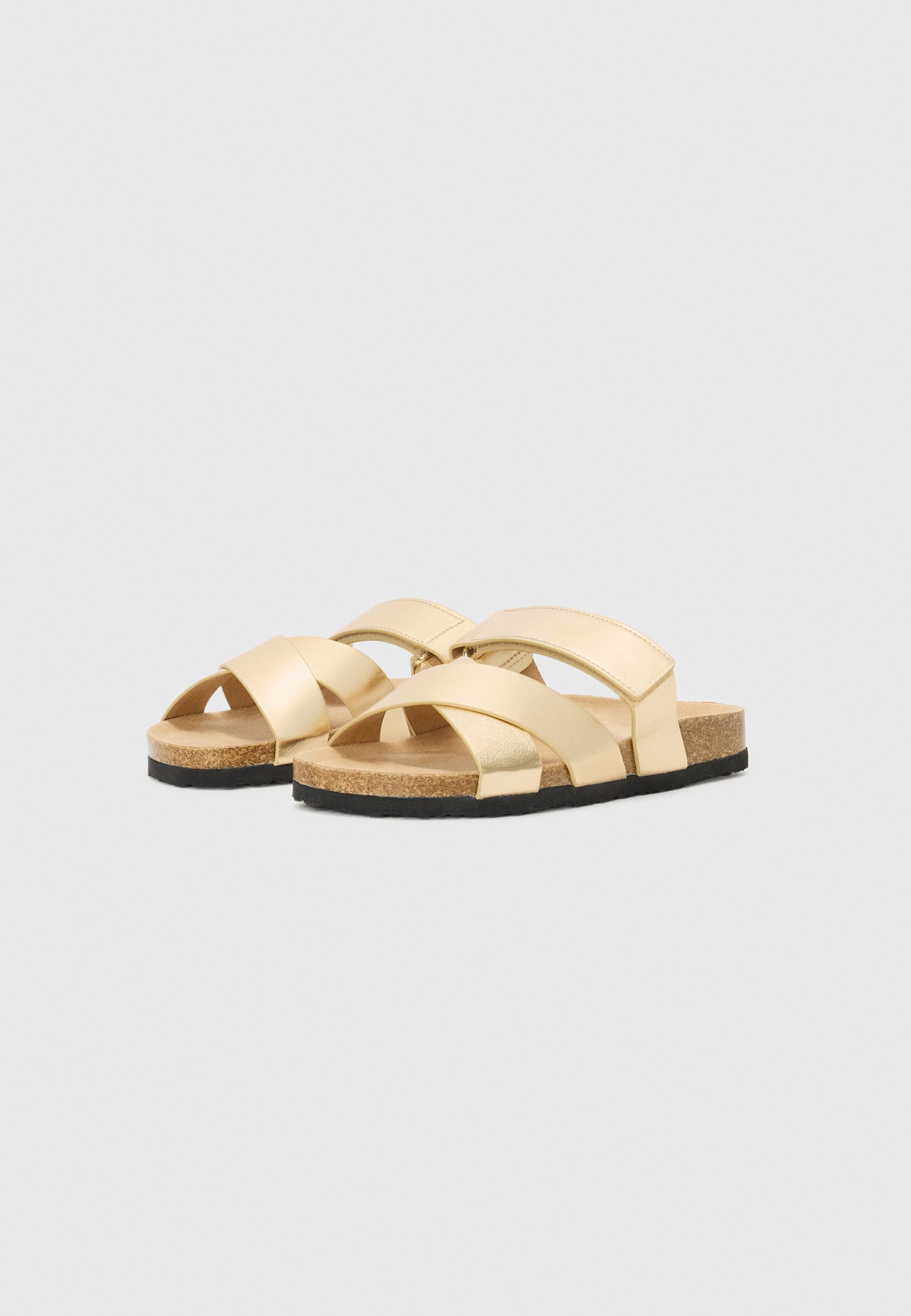 ONLY SHOES ONLMAXI - Slippers - goudkleurig
