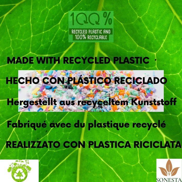 Bolsa de pañales de repuesto universal Eco de 600 m para contenedores compatibles con Tommee Tippee: Twist And Click, Simplee, Tec y otros.