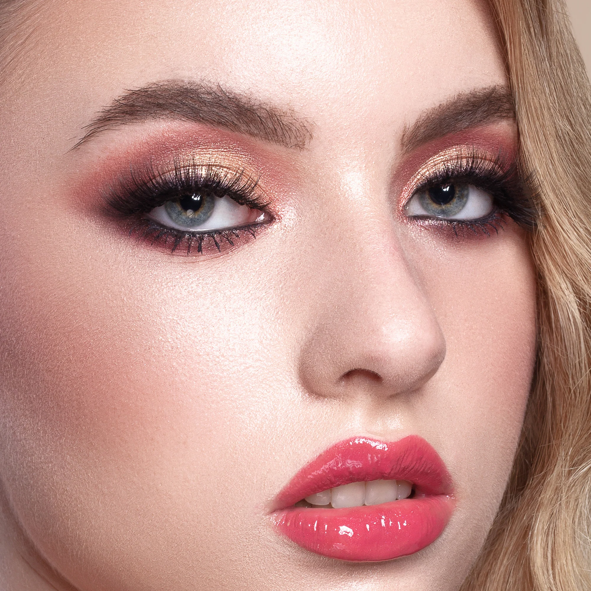 Occhi Gold N'Roses Palette - Palette occhi, Ombretto compatto