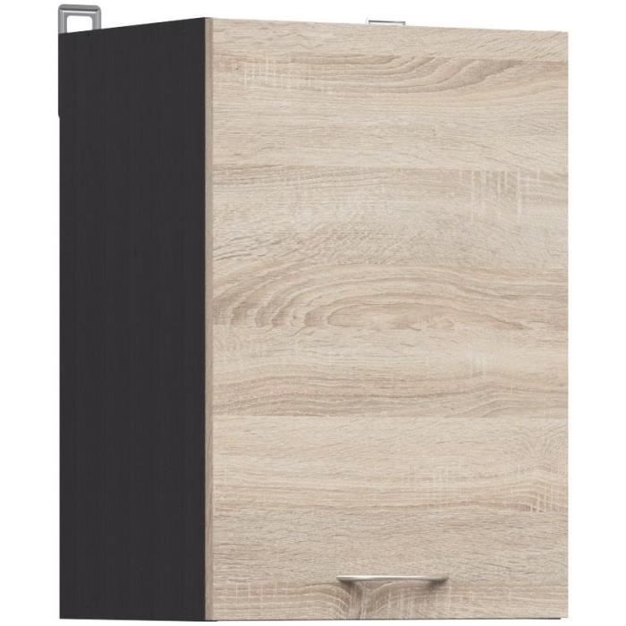 JUNONA Meuble haut 40 cm - 1 Porte - Chêne sonoma