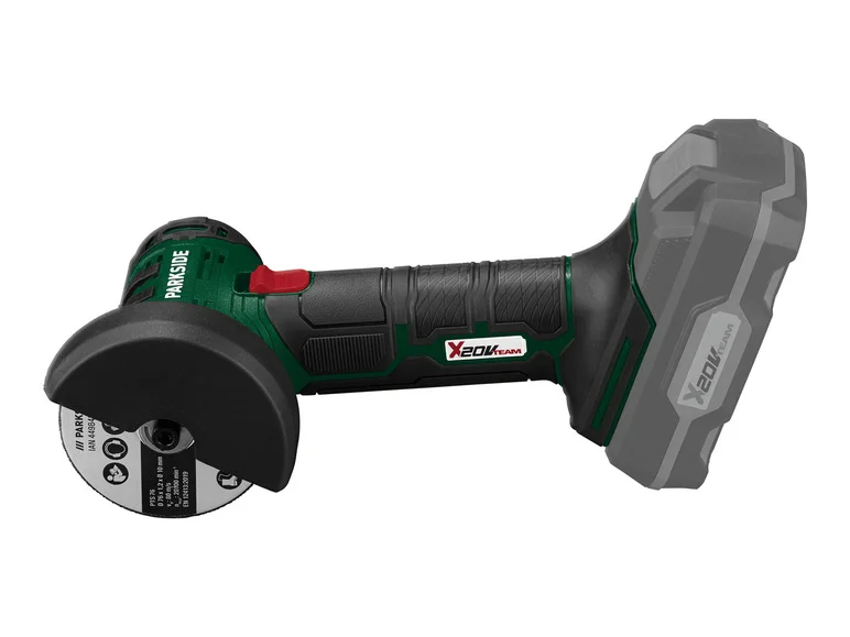 Esmerilhadeira angular sem fio PARKSIDE® PWSAM 20-Li A1, 20 V