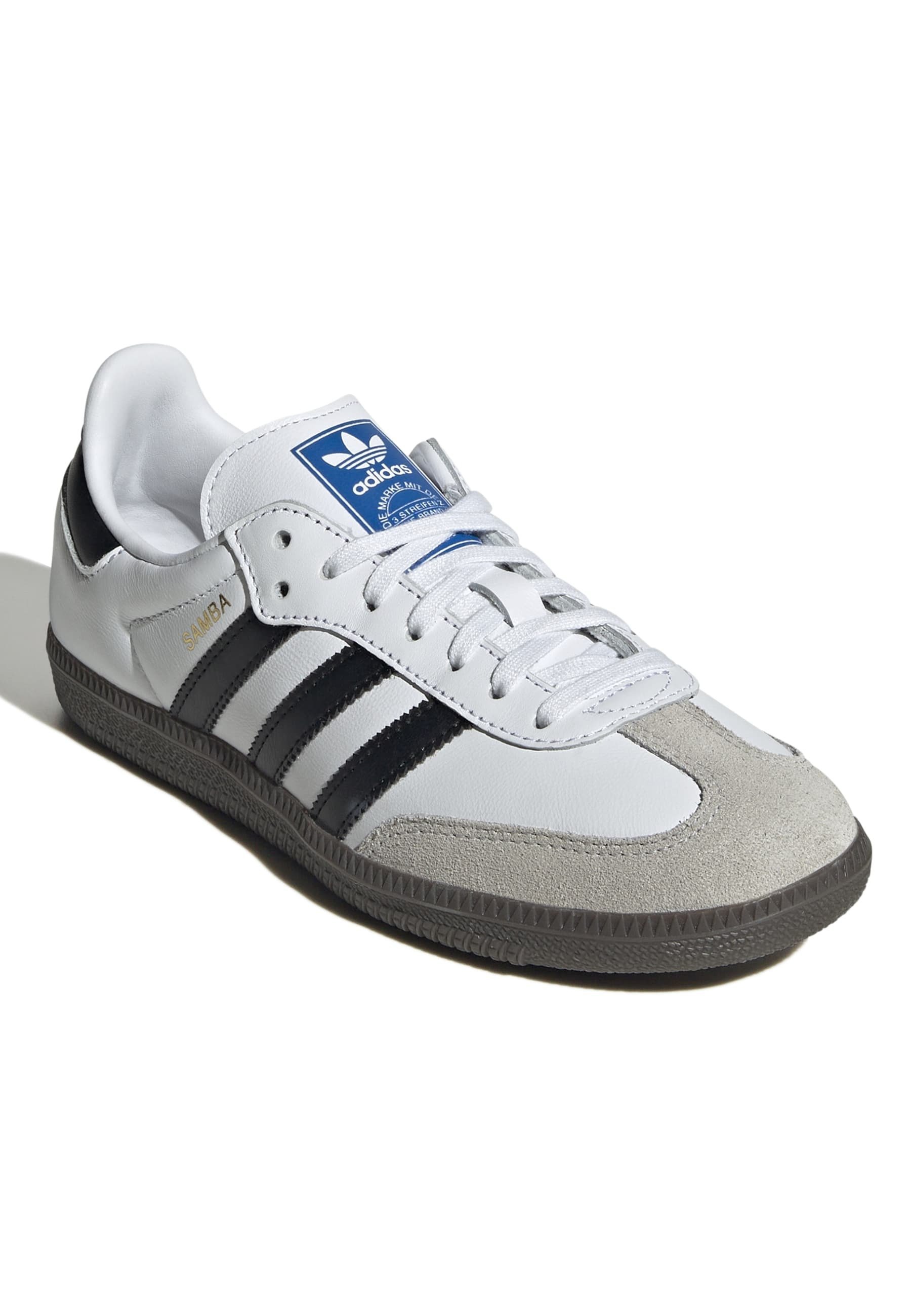 adidas Originals SAMBA OG UNISEX - Sneakers - schoenen wit/core black