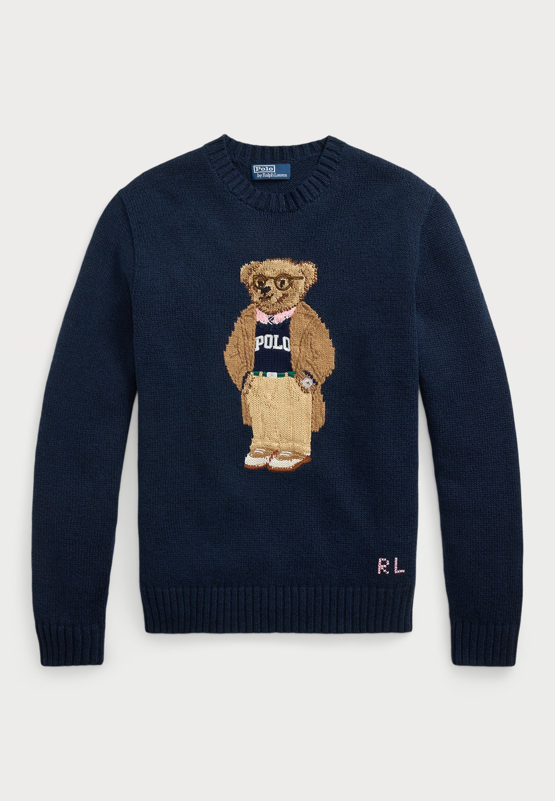 Polo Ralph Lauren DŁUGI RĘKAW - Sweter - granatowy