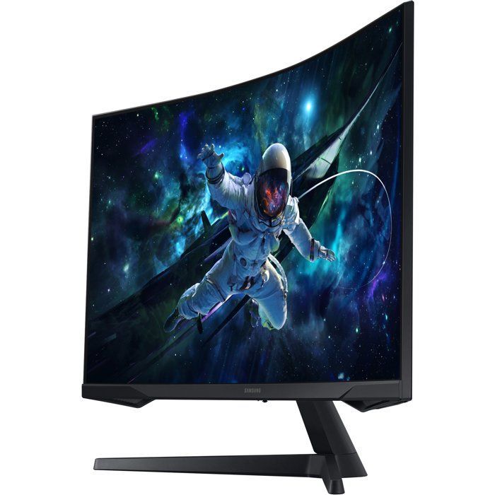 Ecran PC incurvé - SAMSUNG - 27'' - QHD - 165Hz - Dalle VA - 1ms - LS27CG554EUXEN