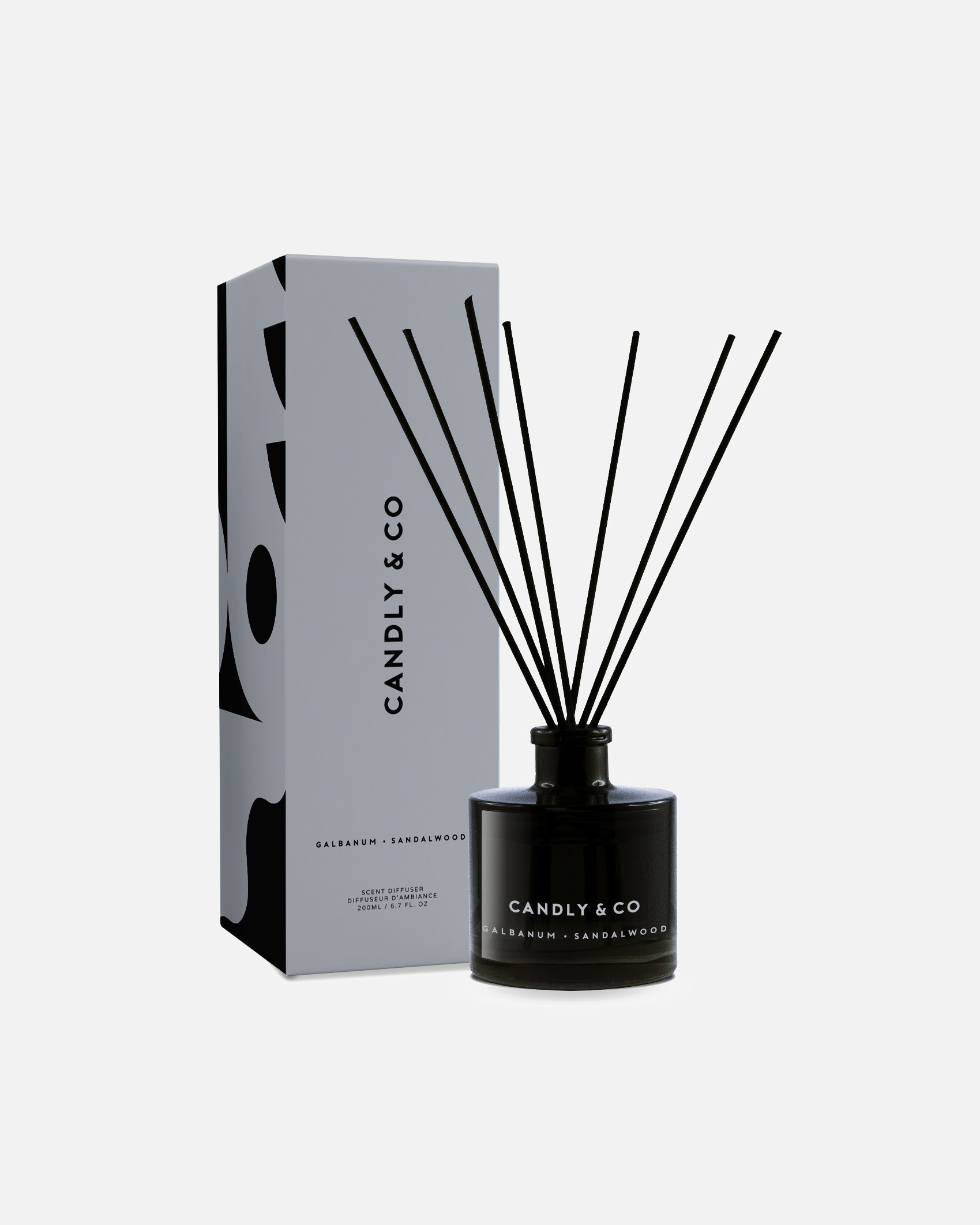Candly&Co Diffuseur No.6 Galbanum, Bois de santal