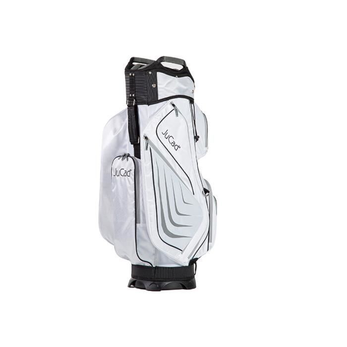 Borsa da golf JuCad Captain Dry Cart Bag - Bianco/Grigio - Golf - JuCad