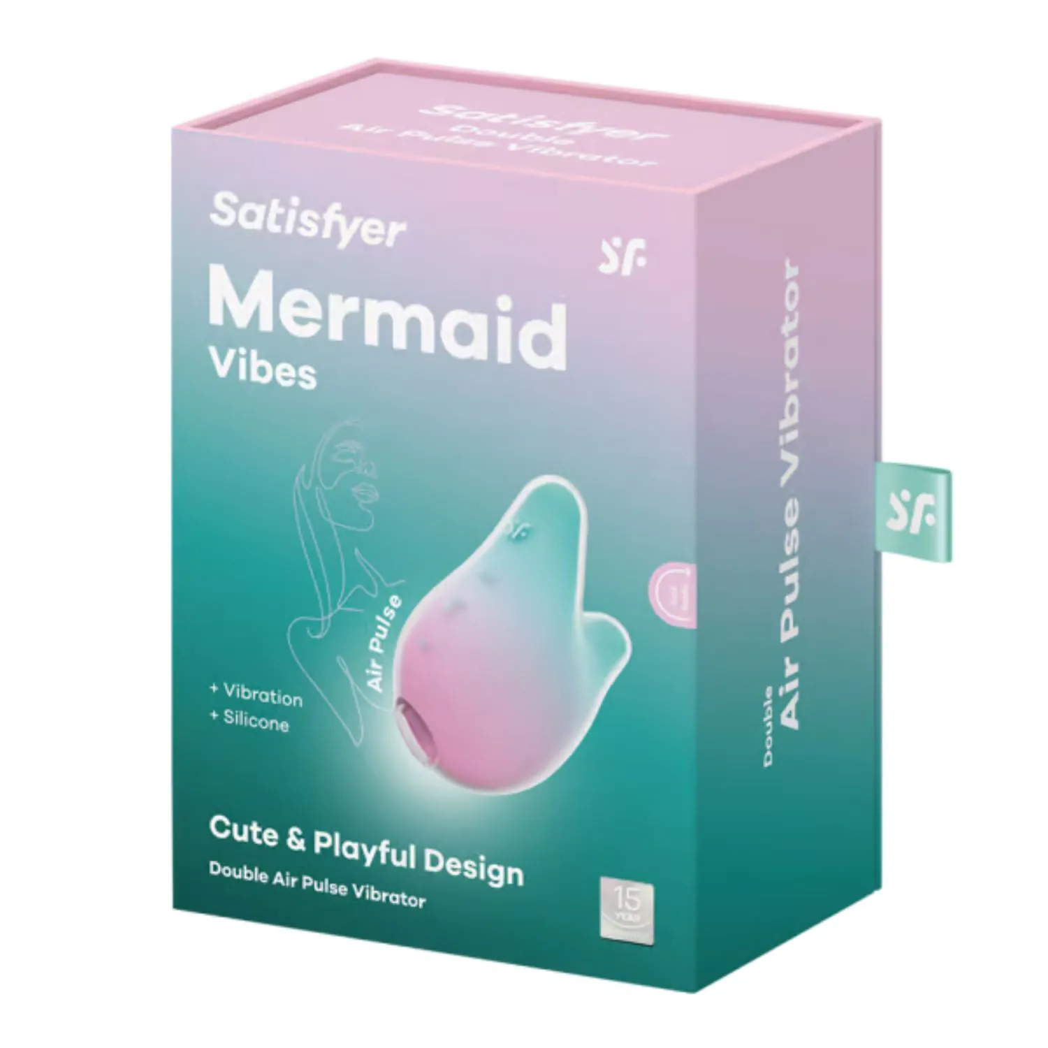 Satisfyer Mermaid Vibes mint/pink wibrator