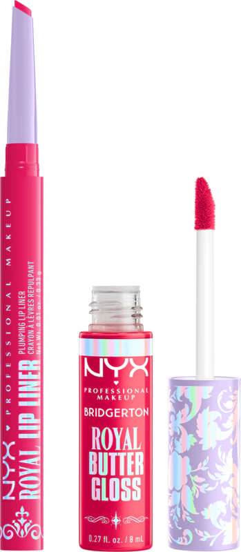 NYX Professional Makeup Bridgerton Royal Treasures zestaw do ust