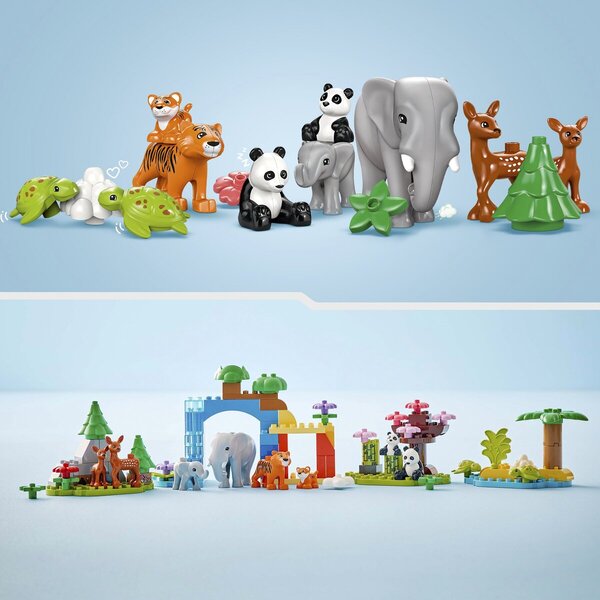 LEGO Duplo 10446 Famílias 3 em 1 Animais Selvagens