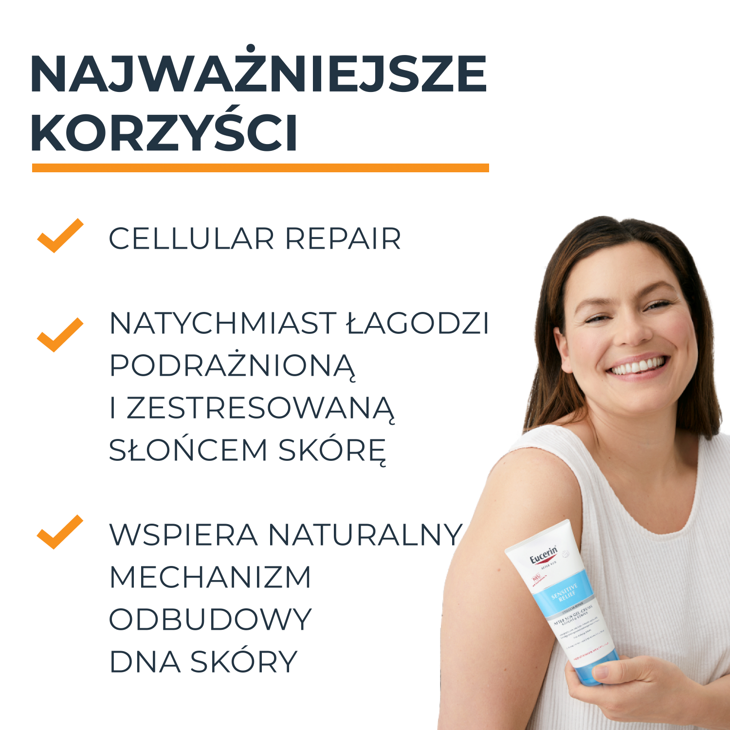 Eucerin po saulės priemonė