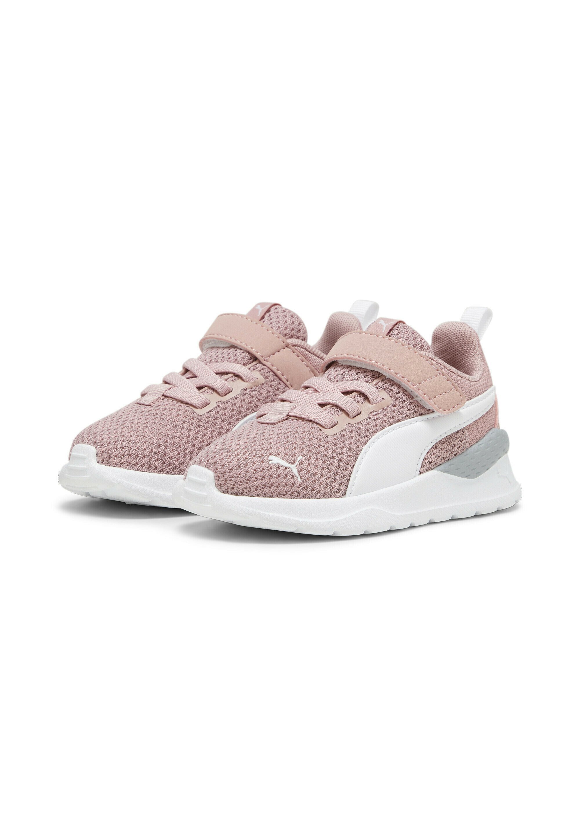 Puma ANZARUN LITE UNISEX - Hardloopschoenen voor op de weg - perzik smoothie wit