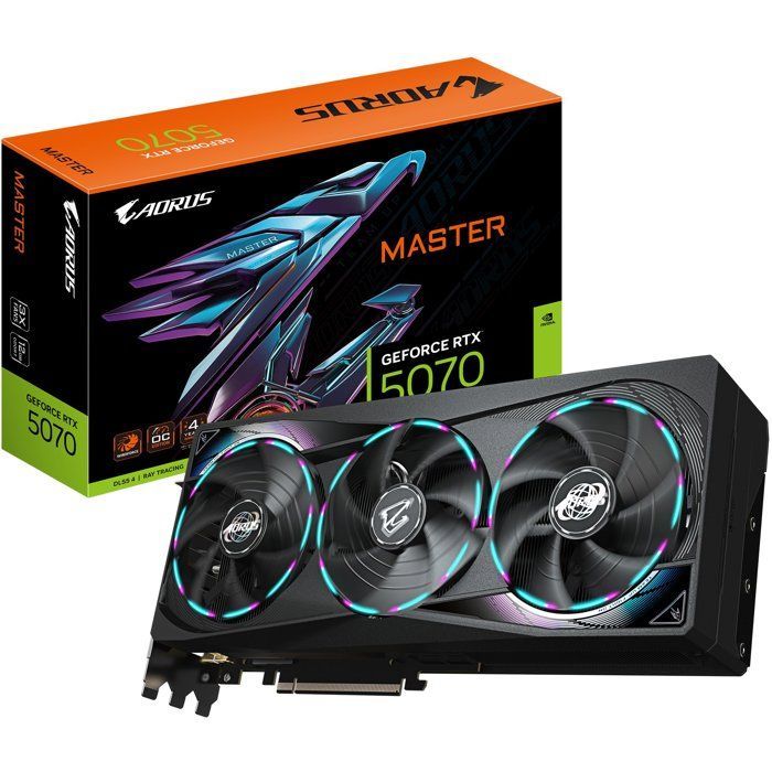 GIGABYTE - AORUS - Carte graphique - NVIDIA RTX 5070 M - 12 Go