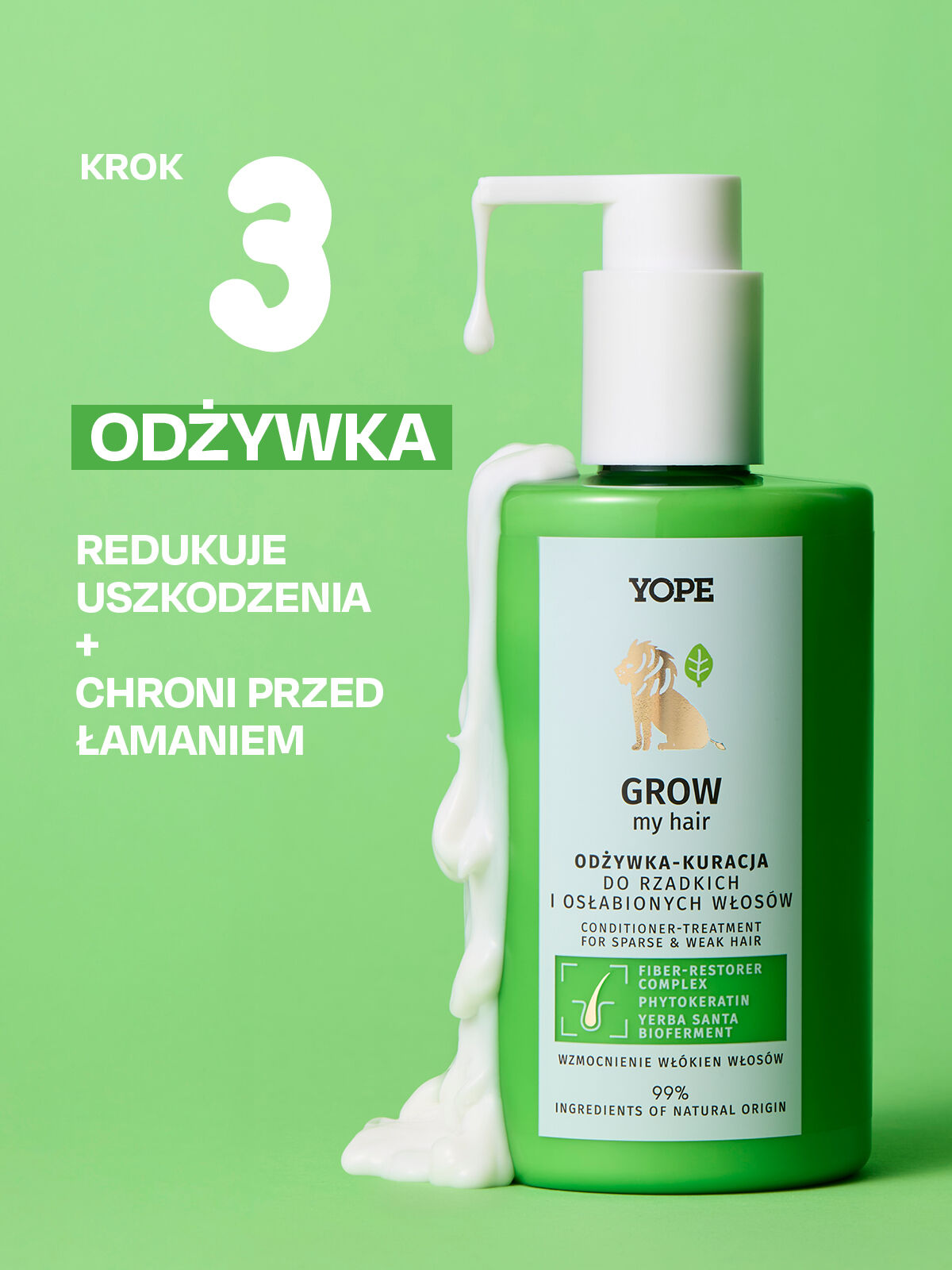 Yope, lass meine Haare wachsen