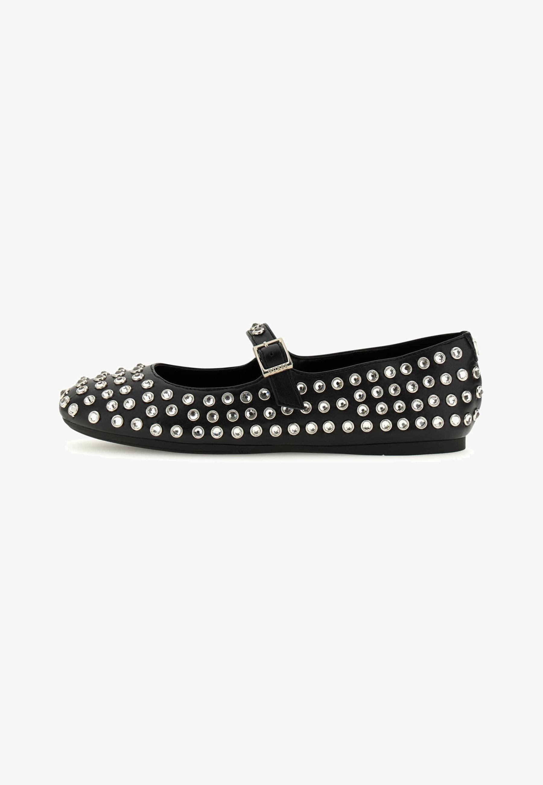 Guess ballerina's met enkelbandje - zwart