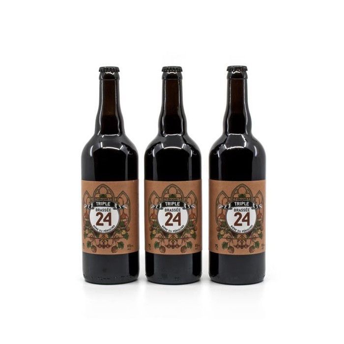 Confezione da 3 Birre Brassée 24 Triple Brasserie Artisanale de Sarlat 75cl