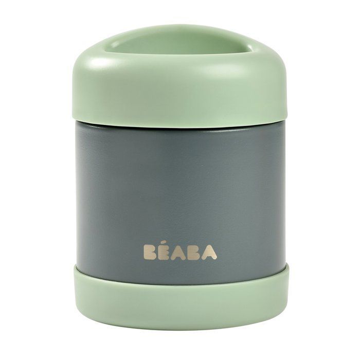 Contenitore termico da 300 ml in acciaio inox, colore grigio minerale.