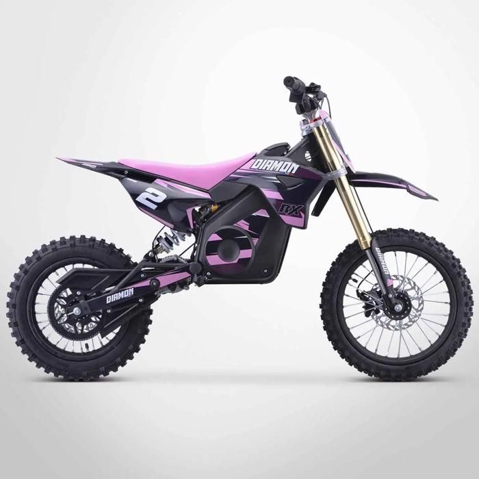 Barn Elektrisk Motorsykkel 1600W / ORION 1600W Motocrosssykkel / 14/12 / Rosa
