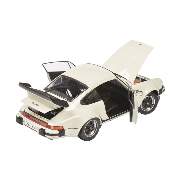Μοντέλο αυτοκινήτου Porsche Turbo 930 (κλίμακα 1:12), λευκό
