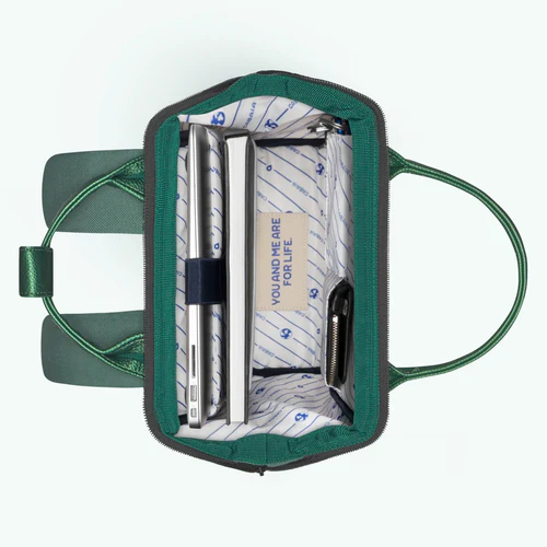 Cabaia Adventurer Small Leon Rucksack, Aquagrün