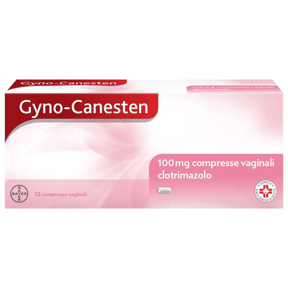 GYNOCANESTEN Gyno-Canesten 12 comprimidos Candida, picazón, ardor, secreción