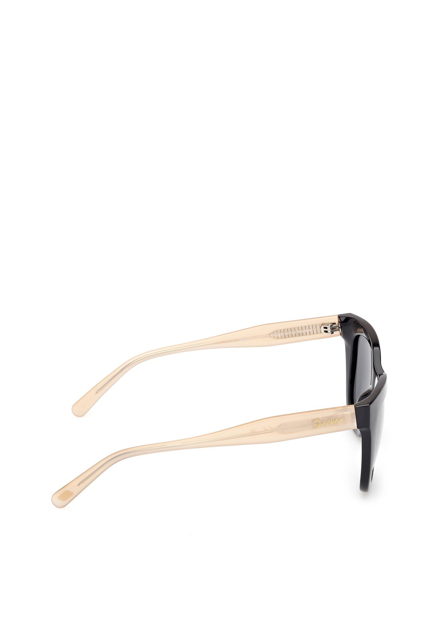 Lunettes de soleil Skechers - noir brillant gris fumé