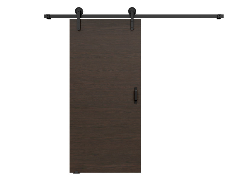 Drzwi przesuwne wewnętrzne LIFT A 76 cm  w kolorze wenge.