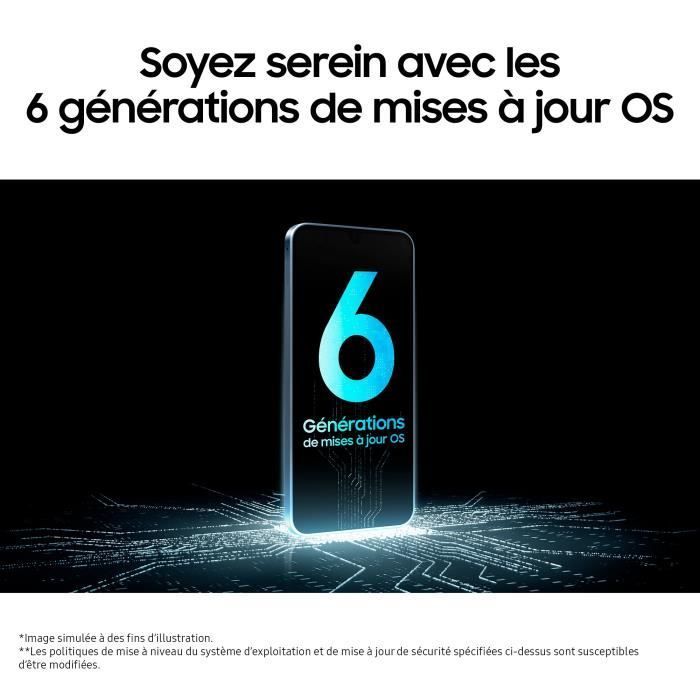 Smartphone SAMSUNG Galaxy A16 5G de 128 GB, color azul medianoche - Versión francesa