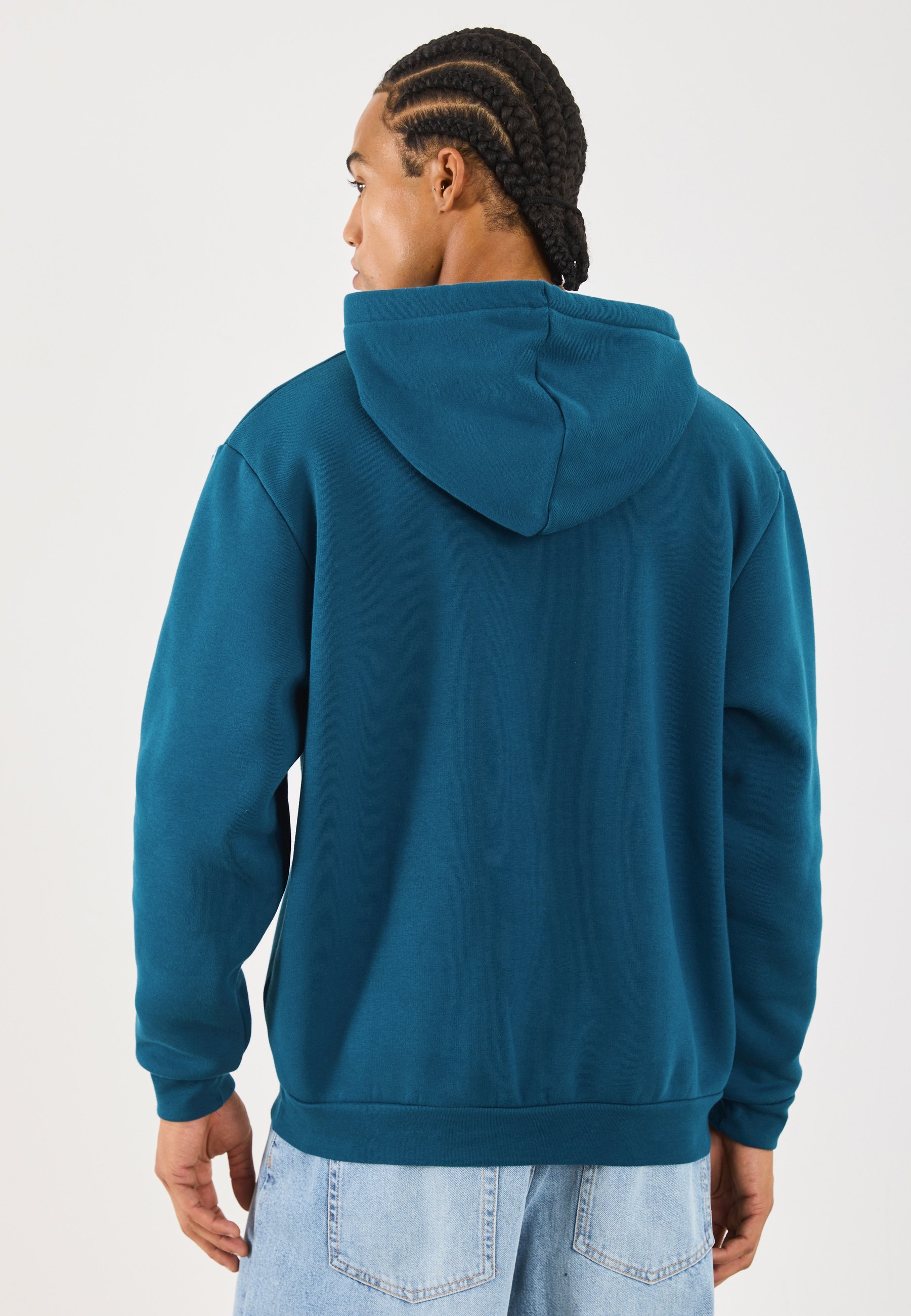 YOURTURN UNISEX - Hoodie - turquoise