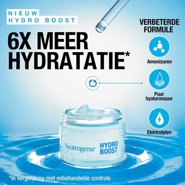 „Neutrogena Hydro Boost Aqua Gel“ 50 ml – normaliai ir jautriai (spuogų paveiktai) odai