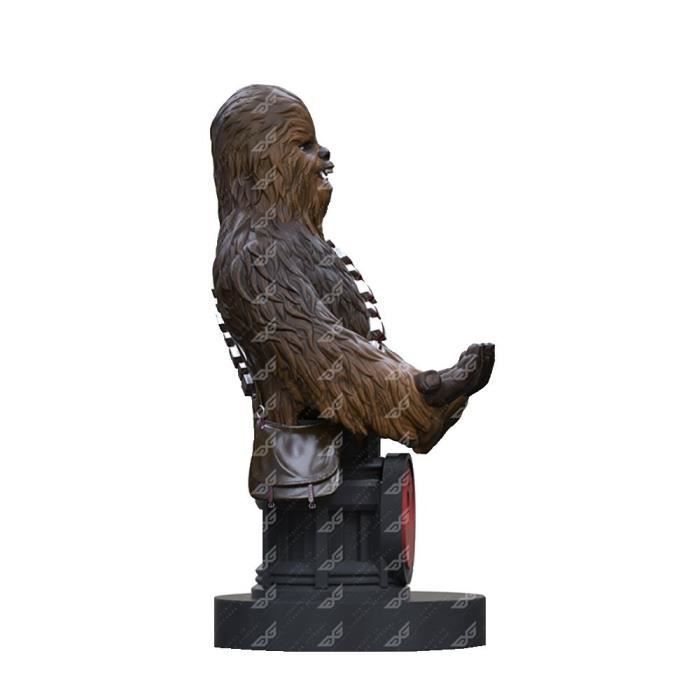 Chewbacca Figurine - Controller and Smartphone Stand & Charger - Exquisite Gaming