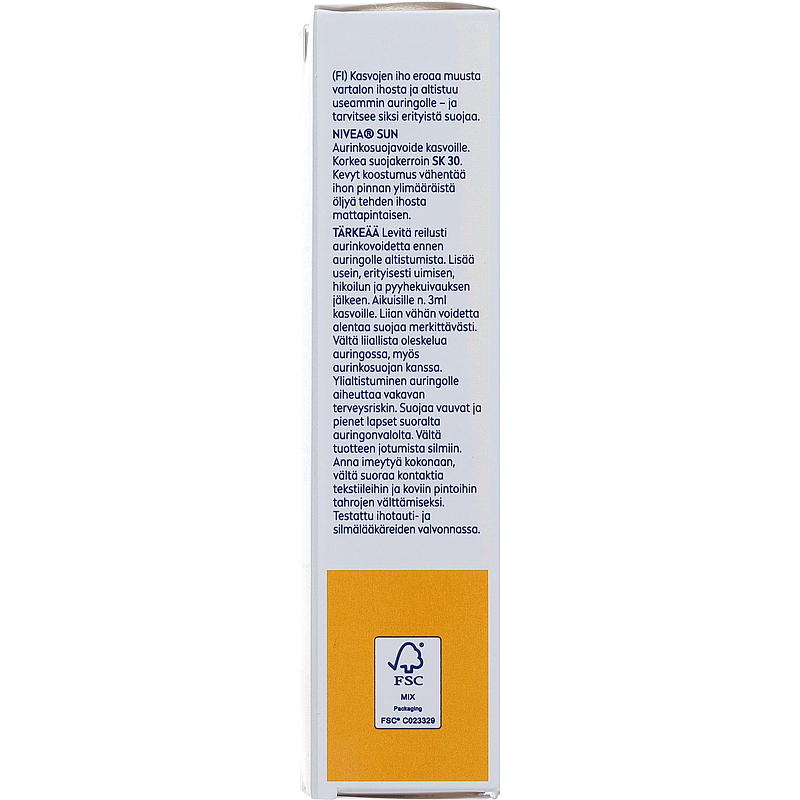 Nivea Nivea Sun ansiktskräm SPF 30 glanskontroll, 50 ml