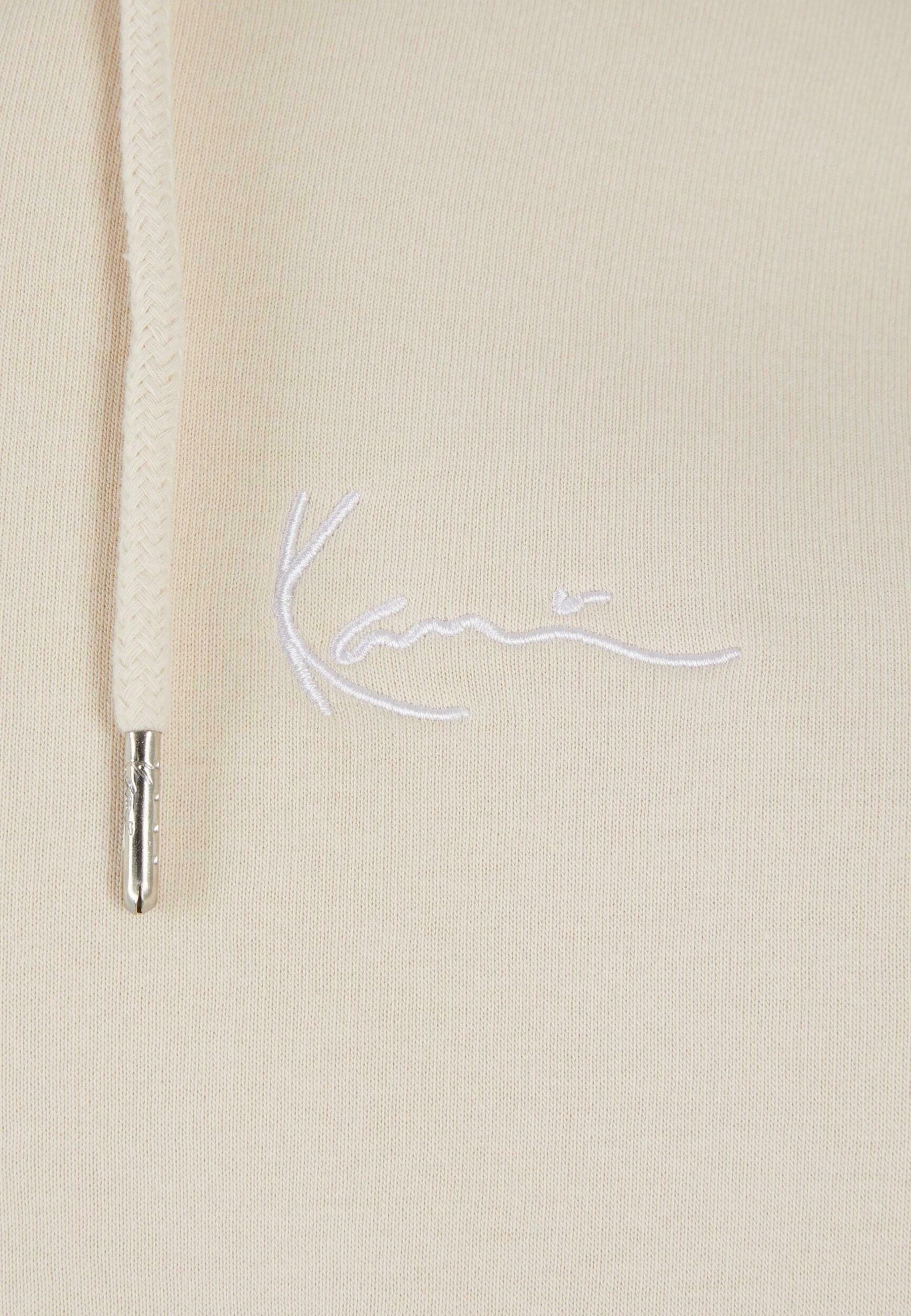 Karl Kani AUTHENTIC STAR LOGO - Sweatshirt met rits - licht zand
