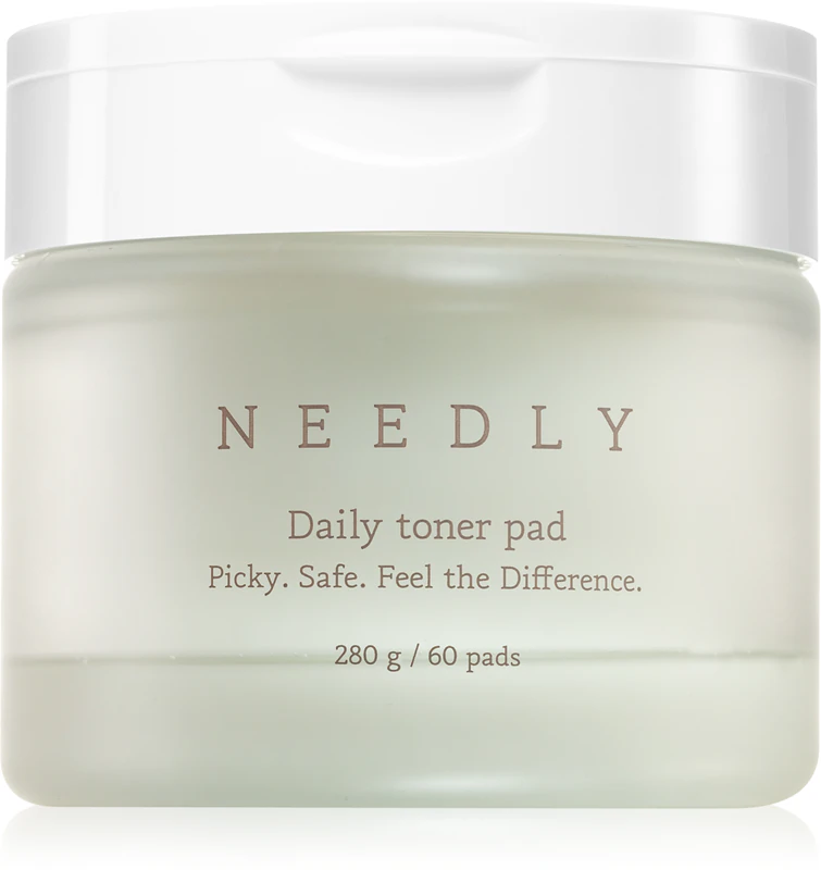 NEEDLY Daily Toner Pad exfoliërende gezichtspads voor een vette en probleemhuid