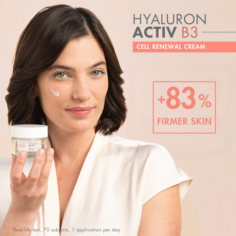 Avène Hyaluron Activ B3 Cell Renewal Cream revitalizačný krém na pleťové bunky