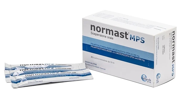 NORMAST Complément alimentaire Normast MPS pour les troubles neuro-inflammatoires 20 sachets sans gluten