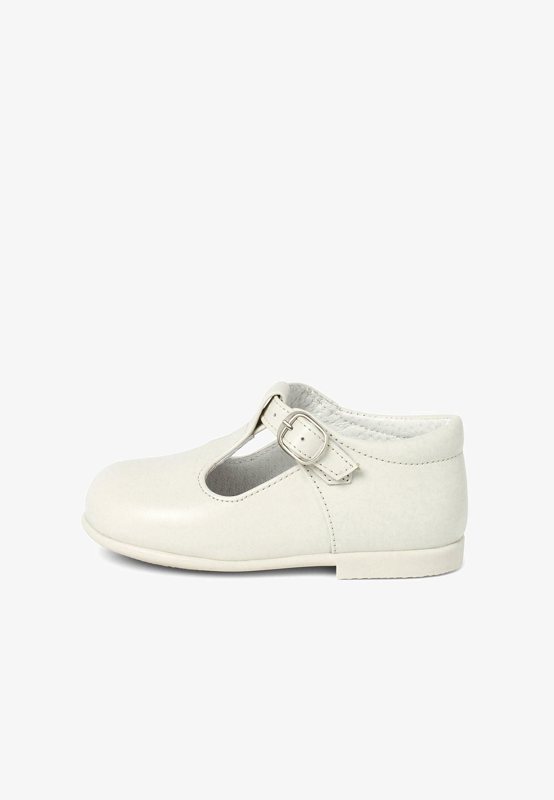 Pisamonas PEPITO Lederschnalle - Babyschuhe - beige