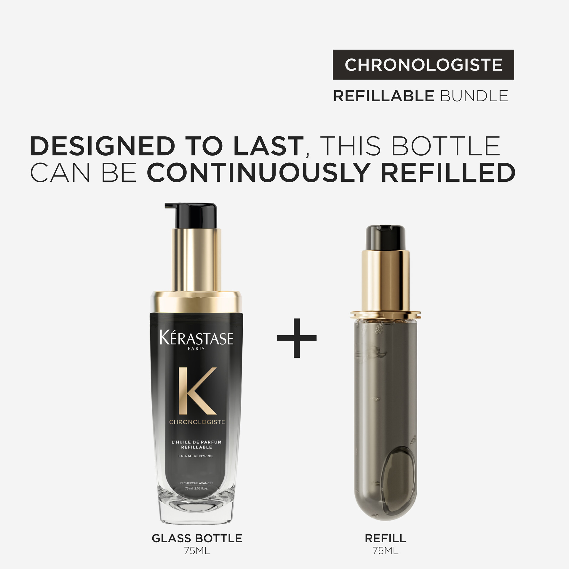Chronologiste L'Huile De Parfum Punjiva kosa za kosu 75 ml - Kérastase