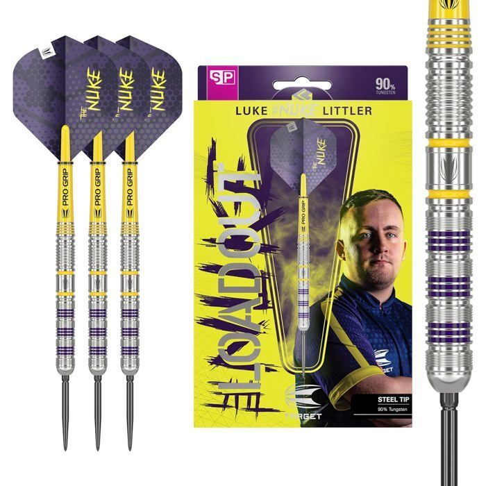 Target Darts Luke Littler Loadout - Professionele 22g dartpijlen